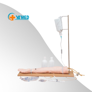 <strong>Full</strong> Functional PVC Intravenous Infusion Intramuscular Injection Arm Model Triangular Venous Design 55cm for Nursing Training - Product Image 5