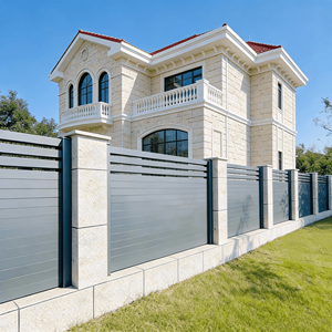 Pannelli per Recinzione Semi-Chiusa da Esterno, Sistema di Partizione Completa per <span class=keywords><strong>Giardino</strong></span>, Pannelli in Lega di Alluminio - Product Image 1