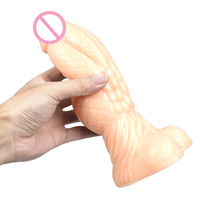 Dildo sexuel en Silicone pour femmes, énorme gode de 22cm, jouet sexuel, grand gode, réaliste, produit pour adulte, offre spéciale,