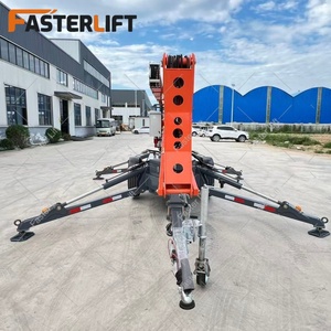 16m 18M 20m Motor diésel articulado hidráulico remolcable en promoción Elevadores de pluma de altura de elevación - Product Image 5