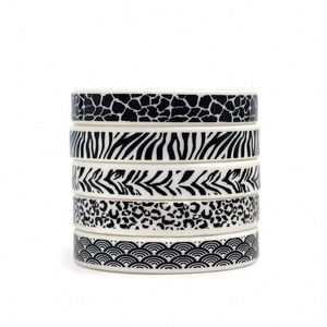 Bracelets en caoutchouc à imprimé animal, bracelets en silicone, bracelet en caoutchouc à thème animal, bracelet imperméable pour fête d'anniversaire sur le thème de la jungle - Product Image 1