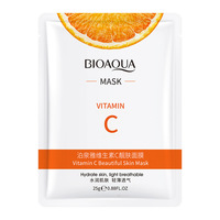 BIOAOUA Berbagai Masker Wajah Berbahan Dasar Tumbuhan Dalam Kemasan Aloe Vera Blueberry Alpukat Vitamin C Masker Wajah Untuk Melembapkan Wajah
