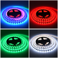 Bande LED à pixels adressables DC 24V DMX512 RGBW SMD5050 60 LED par mètre 10mm IP20 IP65 IP67 pour éclairage architectural et scénique