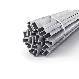 High Quality Black Square Pipe Iron Rectangular Tube Welded Galvanized Square Steel Pipes