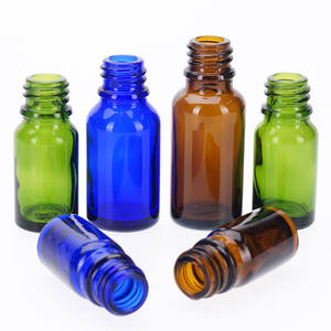 Vista yüksek taş cam şişe stok 10ml 30ml 50ml 100ml kapasiteleri ile plastik kap mavi renk uçucu yağlar kozmetik için - Product Image 2