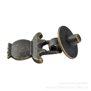 Poignée de tiroir en alliage de zinc B38, forme originale, design traditionnel, quincaillerie pour meubles de cabinet - Product Image 5