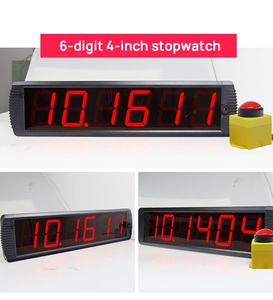 Bữa Tiệc Gia Đình Phổ Biến Thách Thức May Mắn 10 Giây Trò Chơi Hẹn Giờ <span class=keywords><strong>LED</strong></span> Màu Đỏ Kỹ Thuật Số Countup Đồng Hồ Với Bắt Đầu Nút Dừng - Product Image 6