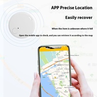 Traceur GPS compact et portable pour animaux de compagnie, nouveau dispositif anti-perte sans fil en métal avec alarme et rappel via application mobile
