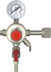 Yüksek Kaliteli Pirinç Çift Kademeli <span class=keywords><strong>CO2</strong></span> Bira Regülatörü Basınç Regülatörü - Product Image 2