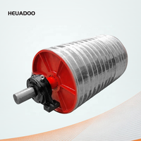 Ligne de concassage de pierres, poulie en acier inoxydable, tambour d'entraînement/courbeur/enserrage épaissi résistant à l'usure, certifié ISO/CE, marque Huadu