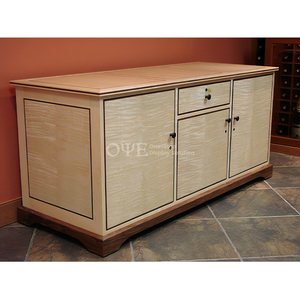 Chất Lượng Cao Công Suất Lớn Thương Mại Tây Ban Nha Rắn Gỗ Tuyết Tùng Cigar Humidor Tủ Hiển Thị - Product Image 2