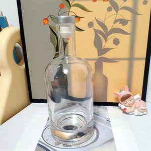 Vacío de alta calidad 100mL 200ml 375ml 500ml 1000ml Licor Vino Vodka Whisky Botella de vidrio 750 Ml - Product Image 2