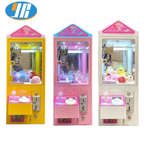 Yirun <span class=keywords><strong>Mini</strong></span> Claw <span class=keywords><strong>Crane</strong></span> trò chơi máy nhỏ đồ chơi sang trọng búp bê Quà Tặng làm bằng kim loại và nhựa Tiếng Anh Ngôn Ngữ Bảo hành 1 năm - Product Image 2