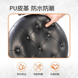 Sillón de Peluquería Estilo Americano, Cómodo, con Ajuste de Altura y Función Reclinable para Salones de Belleza y Barberías - Product Image 2