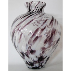 Florero de cristal hecho a mano italiano de diseño moderno único de Tammaro Home, decoración de suelo de excelente calidad para decoración de habitación - Product Image 3