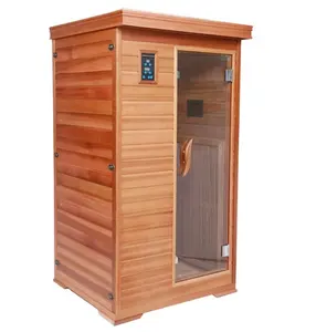 Holz trockenen sauna zimmer finnische infrarot sauna