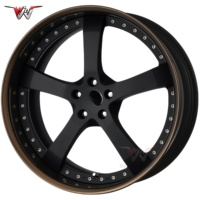 Jantes sport forgées sur mesure, haute performance, à profil profond, 18, 19, 20, 22 pouces, 5x112, 5x114.3 pour BMW, Audi, Ford Mustang, Tesla