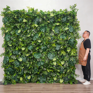 Mur végétal artificiel pour fournitures de jardinage, toile de fond en soie, verdure, décoration de jardin - Product Image 1