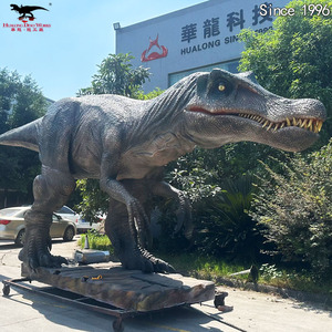 Modèle de dinosaure animatronique réaliste avec mouvements et sons de rugissement réalistes pour parc à thème <span class=keywords><strong>Dino</strong></span> <span class=keywords><strong>World</strong></span> - Product Image 2
