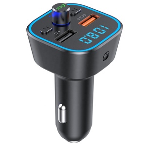 Émetteur FM Bluetooth T35 amélioré, adaptateur radio sans fil, kit voiture, double USB, charge rapide 18W QC3.0, lecteur MP3, prise en charge de la <span class=keywords><strong>carte</strong></span> TF - Product Image 5