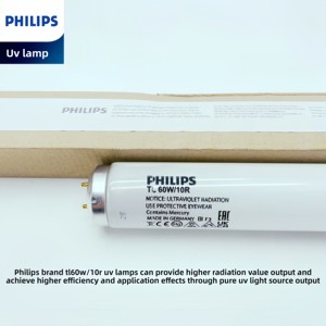 Lampe d'exposition <span class=keywords><strong>Philips</strong></span> <span class=keywords><strong>UV</strong></span> Photopolymer TL-60W10R sans ombre pour colle UVA 365nm, durcissement par vieillissement, 60WBL - Product Image 4