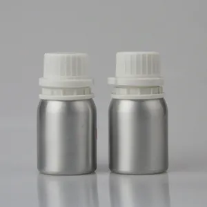 Lekvrij Deksel Metaal Aluminium Fles 50 100Ml 250Ml 500Ml 1000Ml 5l 16Oz Chemische Vloeibare Essentiële Olie Aluminium Fles