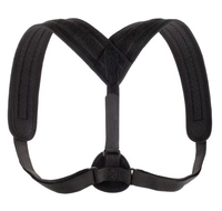 Ceinture de soutien dorsal orthopédique souple en néoprène Menics OEM/ODM, correcteur de posture pour les épaules, protection complète contre les douleurs dorsales