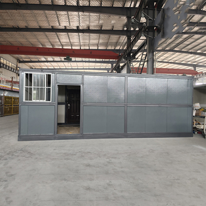 40ft Modular Prefab Z-Shape Flat Pack Container House 20ft Oficina temporal Dormitorio Casa móvil Edificio de oficinas plegable - Product Image 1
