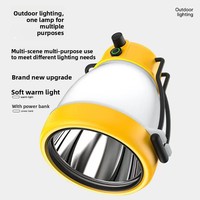 Éclairage LED rechargeable longue durée Lampe de camping en plein air Tente portable Anti-moustique Bug Zapper