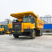 Camion benne minier Shantui SK135 à grande capacité de charge pour le transport de la roche superposée en carrière et les travaux miniers