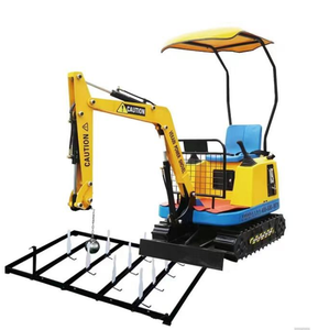 VEKAIN WZD-9 Parco Giochi per <span class=keywords><strong>Bambini</strong></span> a Tema Escavatore in Fibra di Vetro per Esterni, Centro Commerciale, Parco Avventura, Altri Parchi Divertimento, <span class=keywords><strong>Bowling</strong></span> in Metallo - Product Image 2