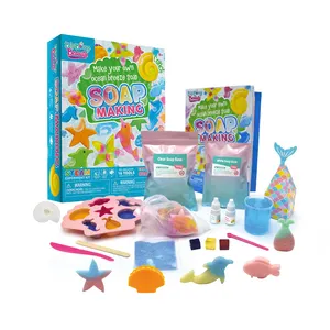 Stem Kids Science Kits Kit de fabrication de savon bricolage professionnel fait à la main pour adultes et enfants Faites votre propre kit de savon
