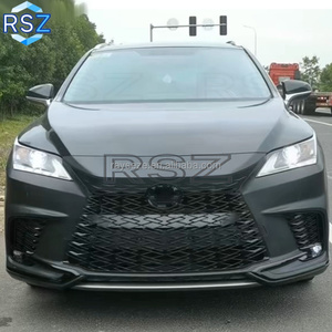 Rayseze Rx Tự Động Cơ Thể Kit Đối Với Lexus 2016 Rx200t Rx300 Nâng Cấp 2024 Rx500h Rx450h <span class=keywords><strong>2025</strong></span> Phía Trước Phía Sau <span class=keywords><strong>Bumper</strong></span> Thể Thao Lưới Tản Nhiệt Môi Sương Mù Đèn - Product Image 1