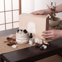 Caja de Regalo Rígida de Lujo Personalizada con Cierre Magnético, Empaque de Presentación Minimalista para Cosméticos, Velas