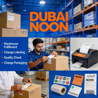 Solution logistique NOON d'Ontask Dubaï EAU, conçue pour les vendeurs de commerce électronique mondiaux