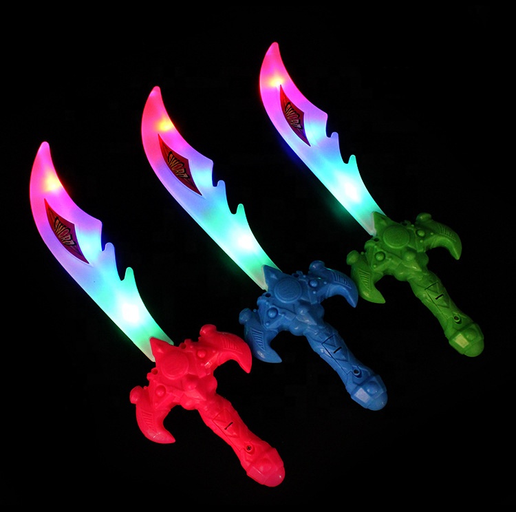 Best Selling Light Up Plastic Toy Knives Fun Safe for Kids