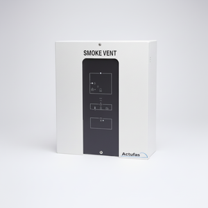 Paneles de control de alarma de incendio Actulux 3JW-227455 SVM EI 24V-8A CO + FI con interruptor de fuego rojo y cómodo incorporado - Product Image 1