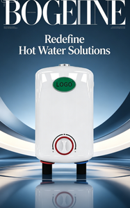 Chauffe-eau électrique instantané à commande par bouton avec protection contre la surchauffe, design compact et alimentation en eau chaude continue pour usage domestique - Product Image 6