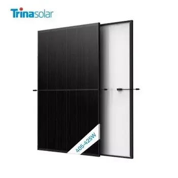 Trina Solar Vertex Sオールブラックソーラーパネル単結晶シリコン410w420wセットアップソーラーパネル自宅で