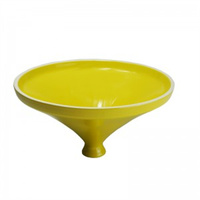 Tajine en fonte émaillée pour cuisine orientale marocaine, avec couvercle conique en céramique