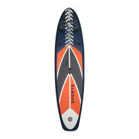 Nouvelle conception de planche à pagaie gonflable, SUP gonflable de 320 cm, planche à pagaie gonflable pour adultes avec 3 ailerons