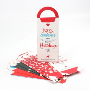 2023 Wholde arroz mpty ackage con Handle hristmas dvdvent alalendar rinenjuagado weweet ardardboard - Product Image 4