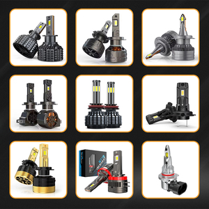 New Arrival Car LED ánh sáng bóng đèn Cắm và chơi lỗi miễn phí H7 ổ cắm 7035 LED chip đồng ống Led Đèn Pha - Product Image 6