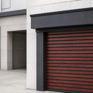 Puerta Industrial Rápida de Aluminio, Persiana Enrollable Automática Resistente al Viento para <span class=keywords><strong>Garaje</strong></span> de Villa - Product Image 4