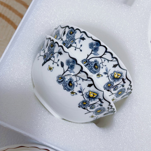 Discount European Luxury Porcelain <b>Dinner</b> <b>Set</b> Bone China Dessert Plate - Product Image 2