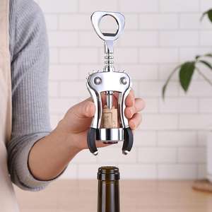 Abridor de Botellas Multifuncional de Acero Inoxidable para Vino y Cerveza, Cuchillo para Vino Tinto con Sacacorchos para Uso Doméstico - Product Image 4