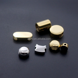 Hạt Cườm Logo Tùy Chỉnh Hạt Spacer Thương Hiệu Khắc Bằng Thép Không Gỉ Hạt Kim Loại Trang Sức Hình Dạng Khác Nhau Cá Tính - Product Image 6