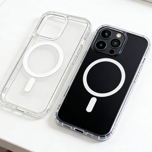 Étui de téléphone transparent en TPU avec charge magnétique intégrale, antichoc, design uni pour 11 <span class=keywords><strong>12</strong></span> 13 14 15 16 <span class=keywords><strong>Pro</strong></span> Max Plus - Product Image 6