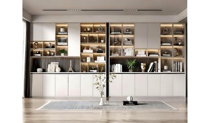 Libreria per Ufficio Domestico in Stile Moderno - Vendita Diretta dalla Fabbrica, Personalizzazione Completa della Casa, Ecologica, ENF, Salvaspazio, Legno Durevole - Product Image 2