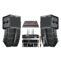 Sistema de Sonido Line-Array Completamente Impermeable Mingyang Audio, Altavoces Profesionales de Alta Potencia para Escenarios, 50Hz-20KHz, Gran Escala